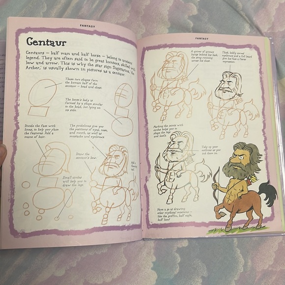 I Can Draw Cartoons hardcover book step-by-step introduction to drawing cartoons - Picture 13 of 17